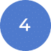 the number 4 in center of a blue circle