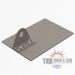 FlashFree Fence 1 - 8"x12" Deck Mount Snow Fence