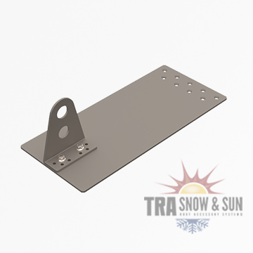 FlashFree Fence 2 - 8"x18" Deck Mount Snow Fence