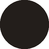 black brown color circle